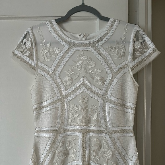 Lulu’s “Spread Your Shine” Sequin Embroidered Dress - Picture 3 of 4